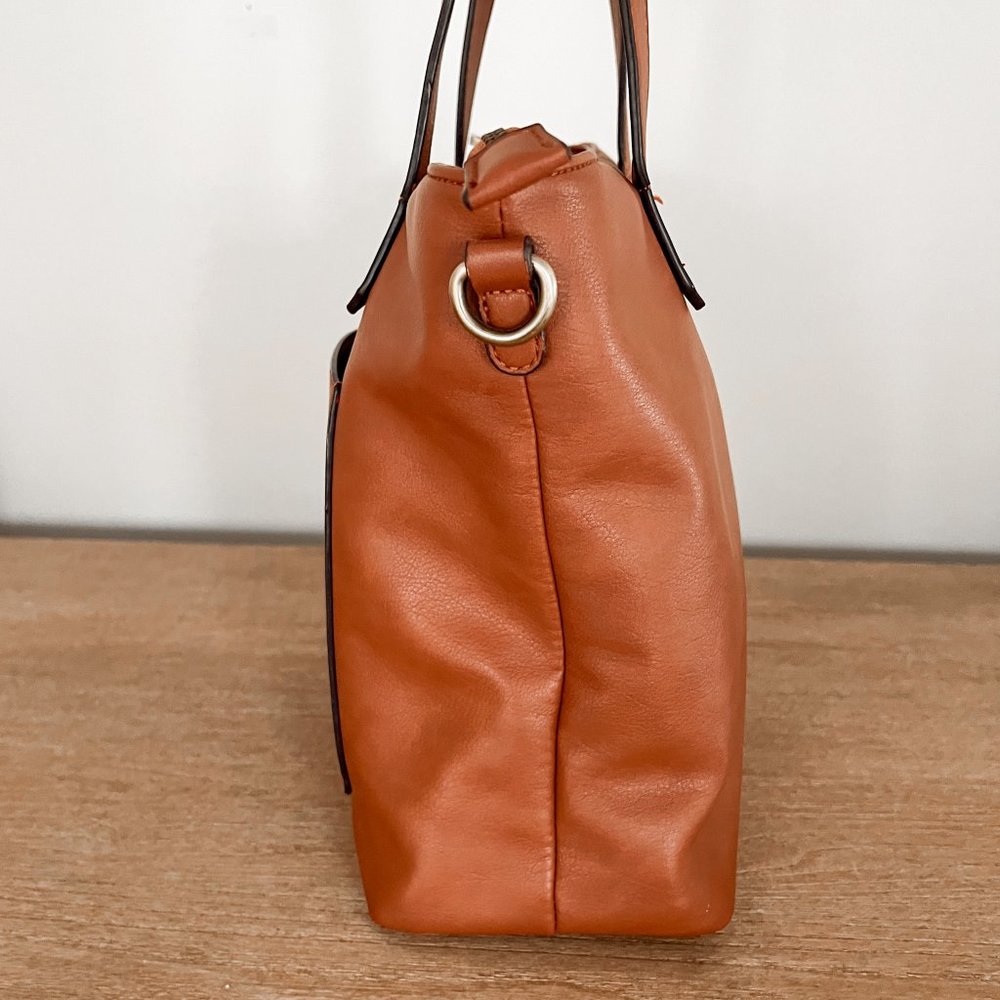 Street Level | Tan Tote Bag - Picture 8 of 13